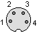 4 pin DIN 270 connector layout